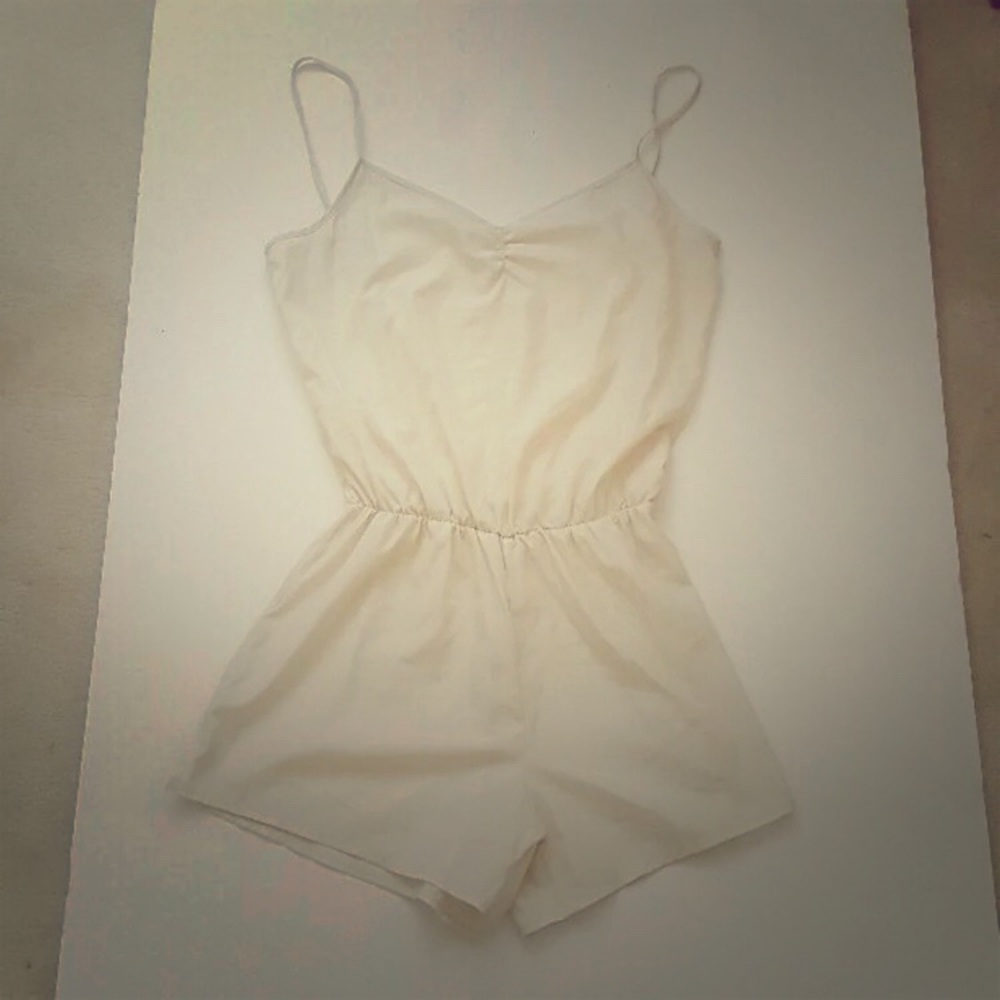 American Apparel Sheer Romper